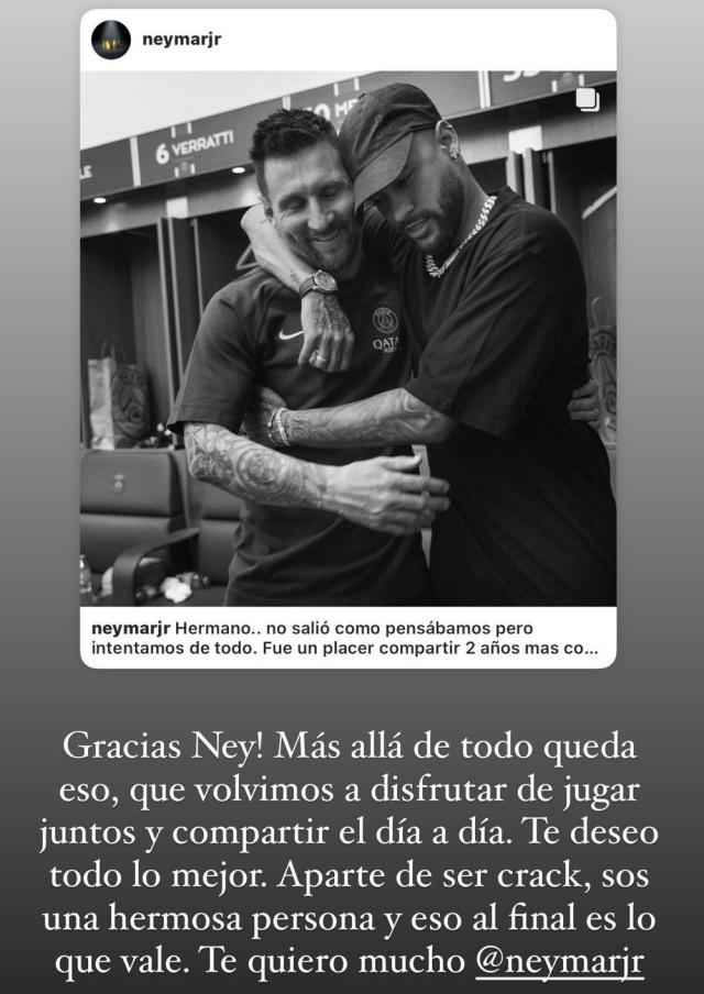 开云官网-内马尔深情告别梅西：不如我们想象 但我们尽力了